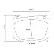 Set pastiglie Brembo Sport | HP2
07.D435.45 - Autobox