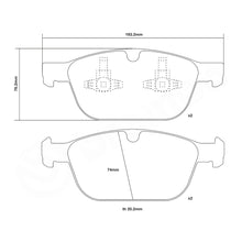 Set pastiglie Brembo Sport | HP2
07.D435.52 - Autobox
