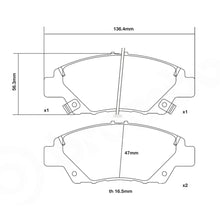 Set pastiglie Brembo Sport | HP2
07.D435.55 - Autobox