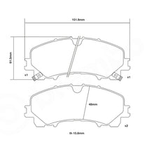 Set pastiglie Brembo Sport | HP2
07.D435.58 - Autobox