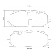 Set pastiglie Brembo Sport | HP2
07.D435.61 - Autobox