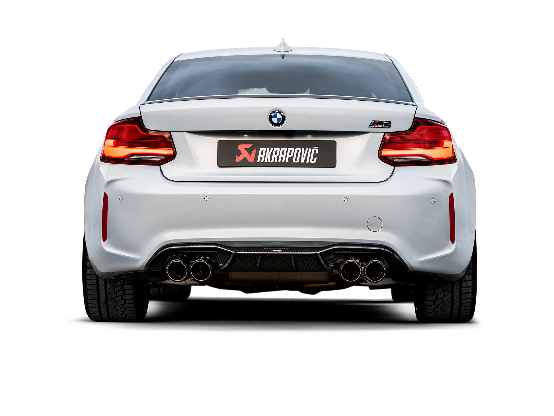 Impianto di scarico Akrapovic BMW M2 Competition (F87N) con GPF - Autobox