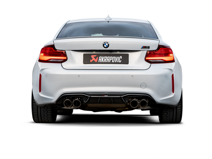 Impianto di scarico Akrapovic BMW M2 Competition (F87N) con GPF - Autobox