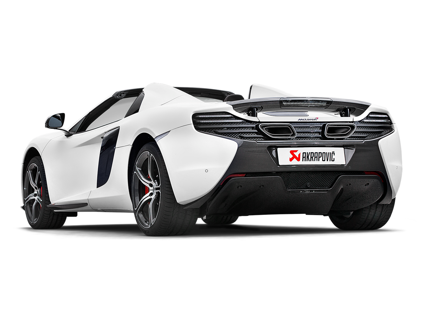 Impianto di scarico Akrapovic MCLAREN 650S / 650S Spider - Autobox