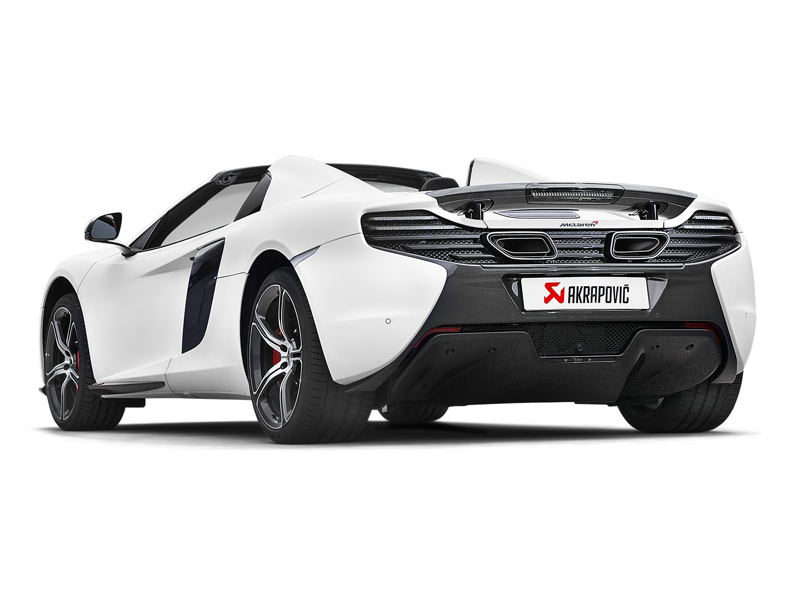 Impianto di scarico Akrapovic MCLAREN 650S / 650S Spider - Autobox