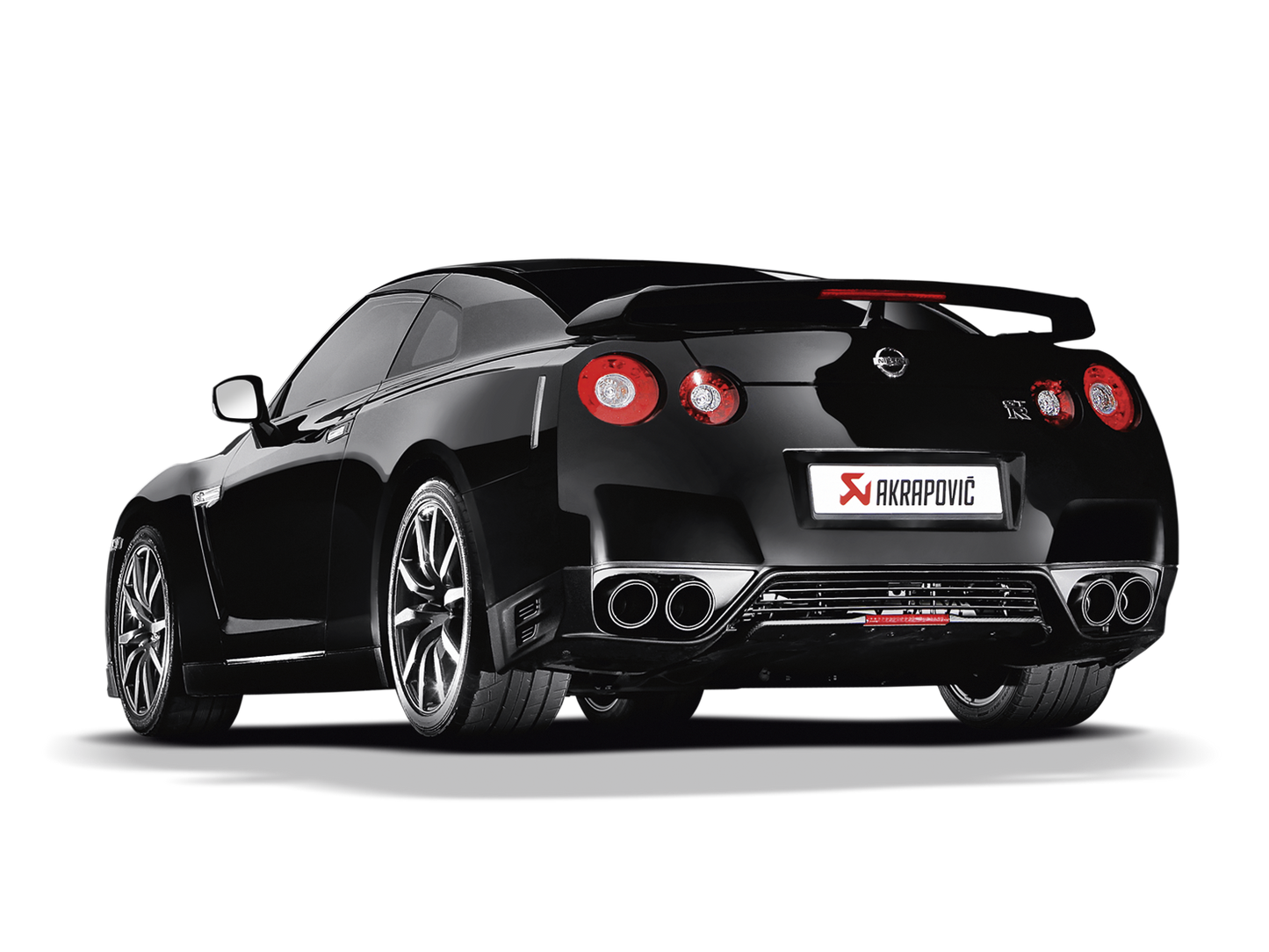 Impianto di scarico Akrapovic NISSAN GT-R Impianto Slip-On - Autobox