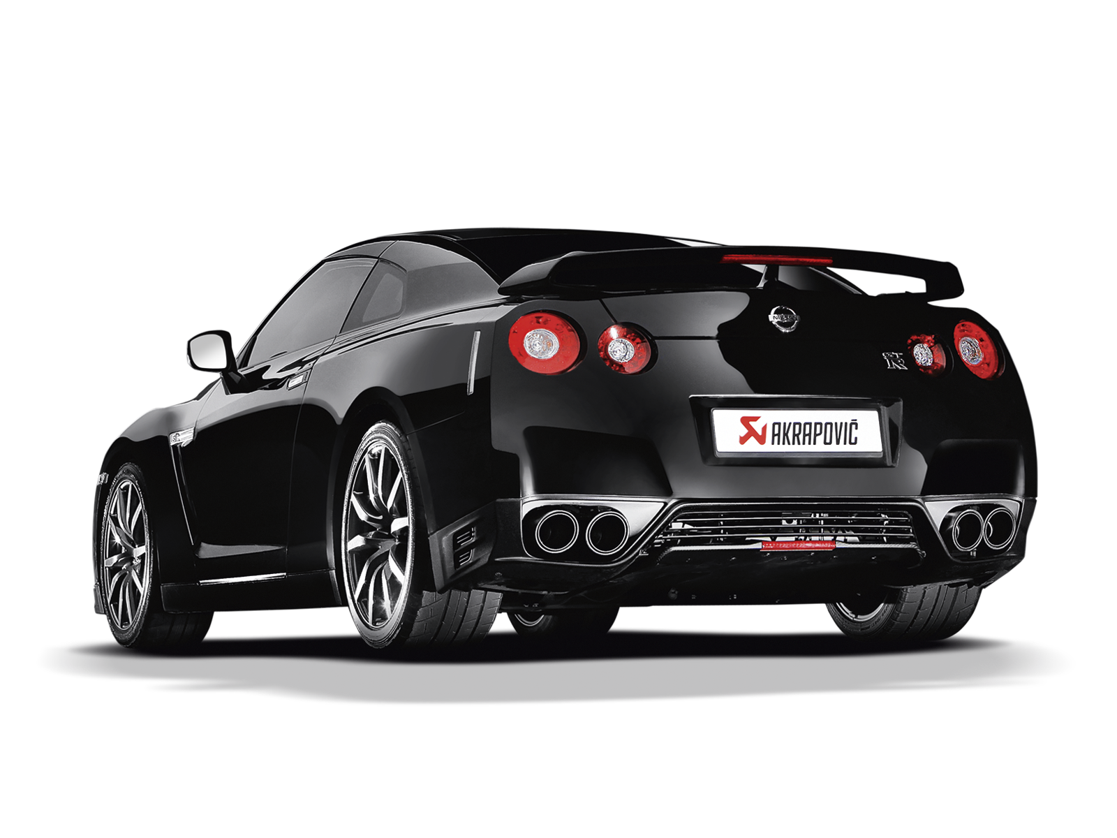 Impianto di scarico Akrapovic NISSAN GT-R Impianto Slip-On - Autobox