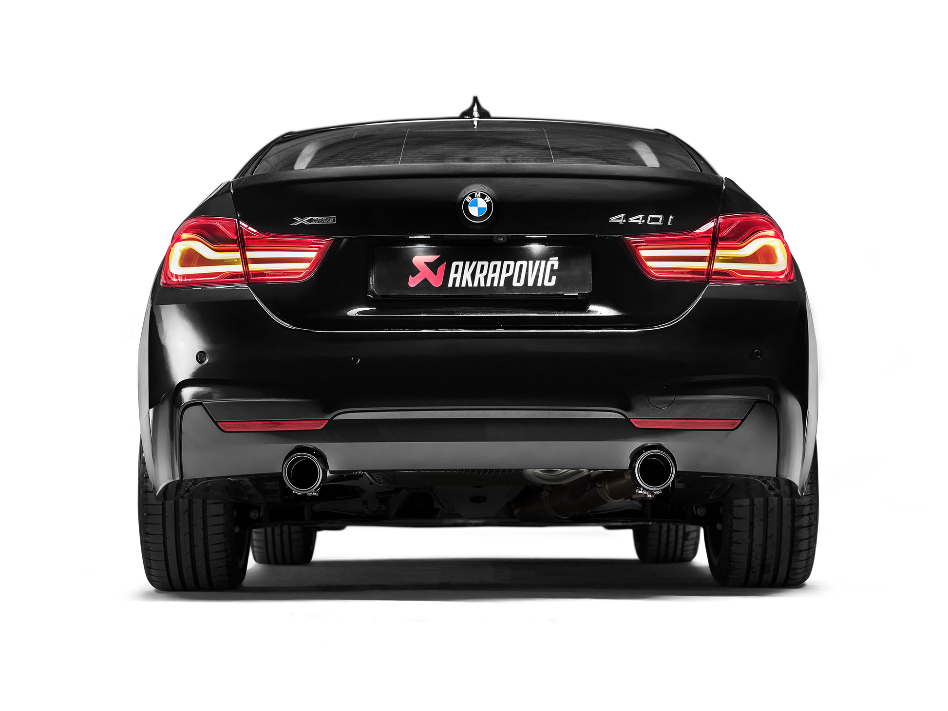 Impianto di scarico Akrapovic BMW 340i (F30, F31) con GPF - Autobox