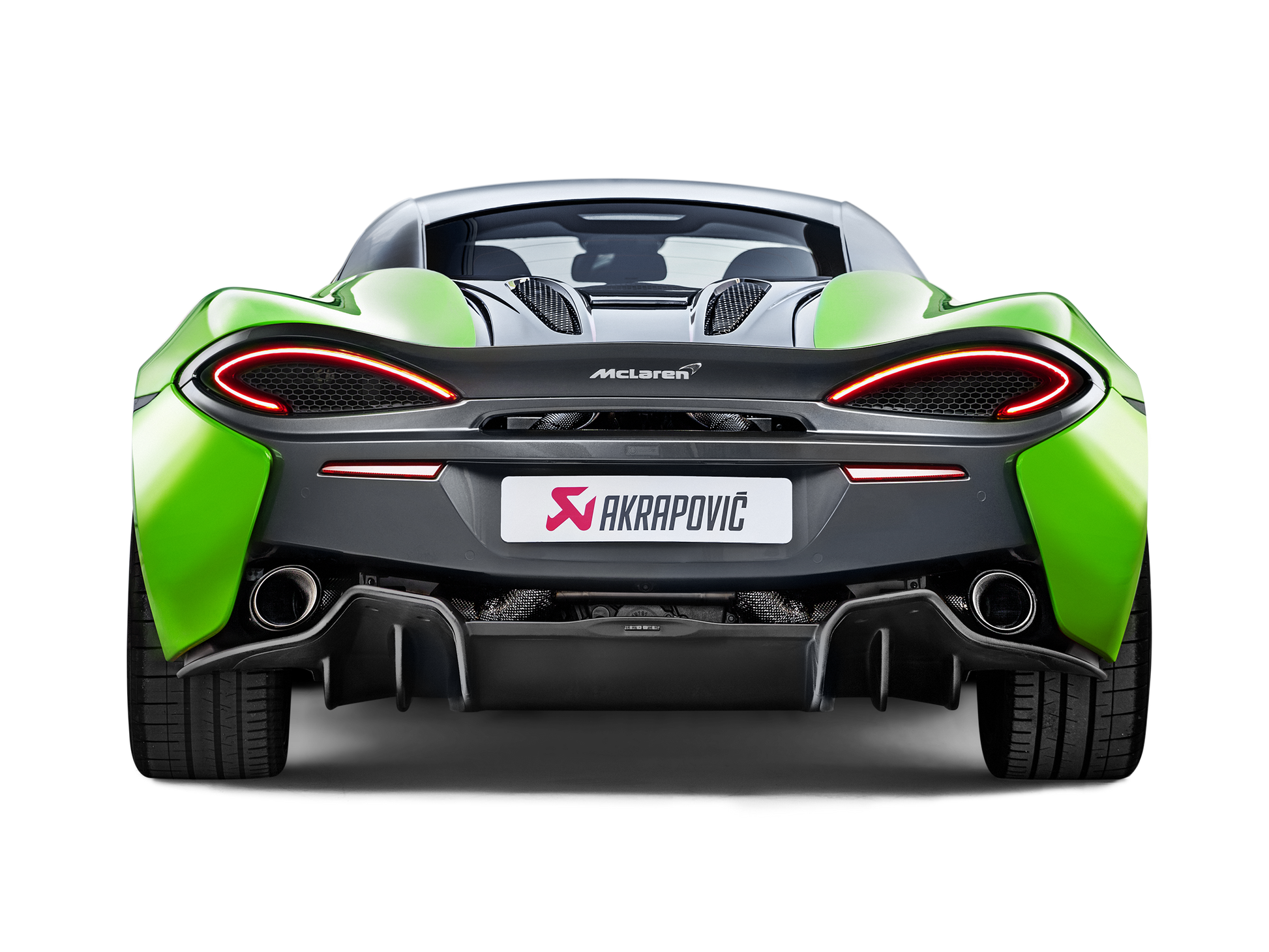 Impianto di scarico Akrapovic MCLAREN 540C - Autobox