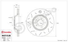 Disco Brembo Sport 59.E115.05 - Autobox
