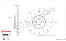 Disco Brembo Sport 59.E115.15 - Autobox