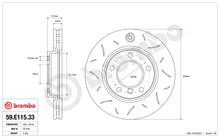 Disco Brembo Sport 59.E115.33 - Autobox