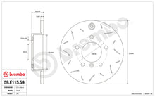Disco Brembo Sport 59.E115.59 - Autobox