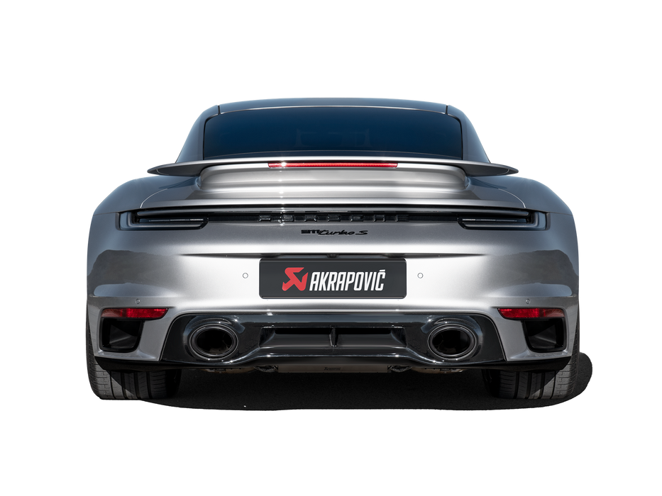 Impianto di scarico Akrapovic PORSCHE 911 Turbo / Turbo S (992) con e senza GPF con scarico sport Porsche