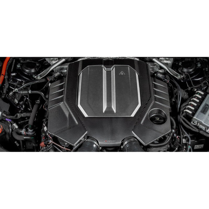Copertura motore in carbonio Eventuri Audi C8 RS6/RS7