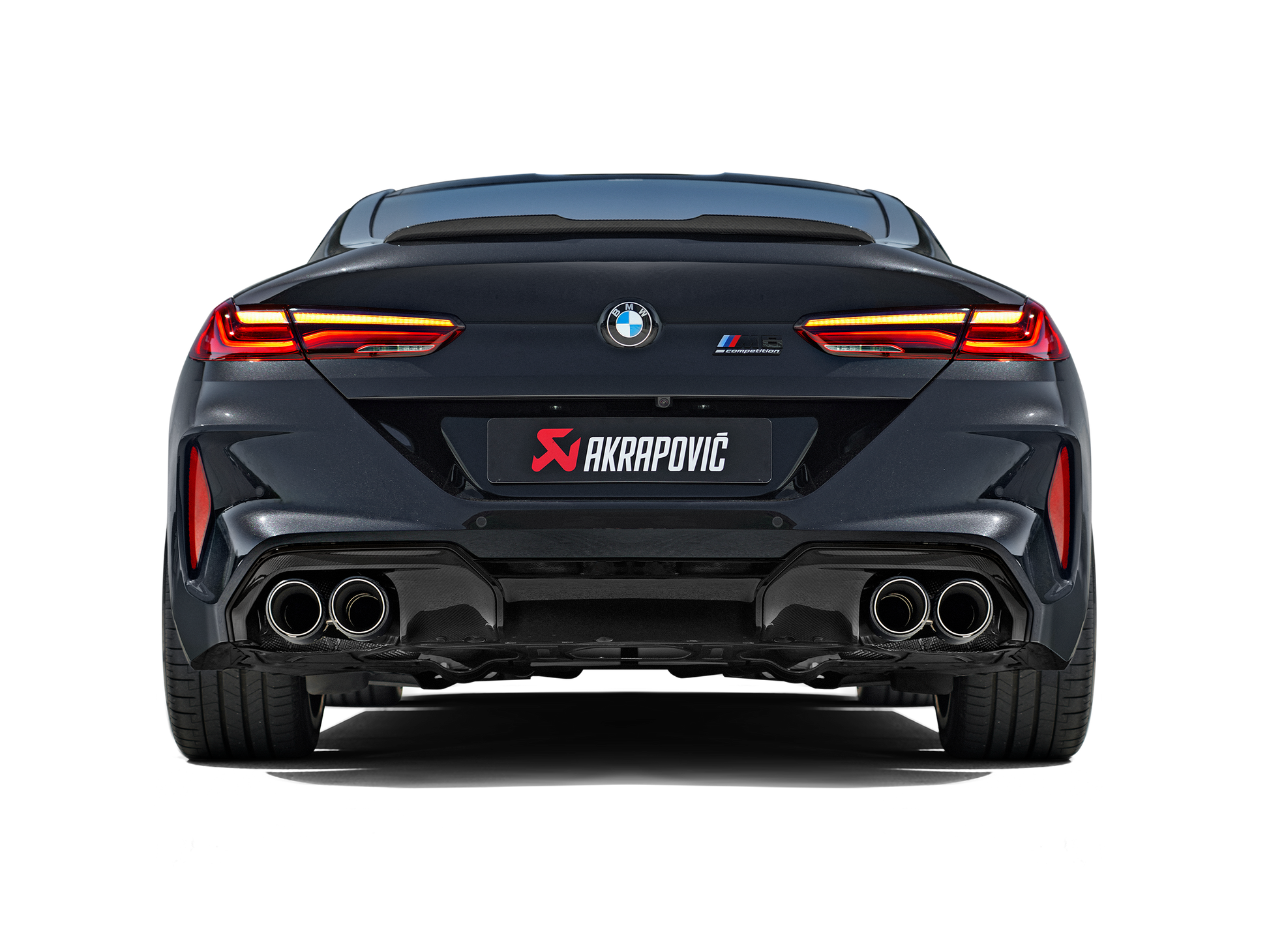 Impianto di scarico Akrapovic BMW M8 / M8 Competition (F91, F92) con GPF - Autobox