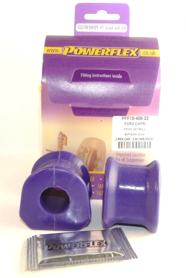 Powerflex Front Anti Roll Bar Bush 22mm PFF19-406-22 - Autobox