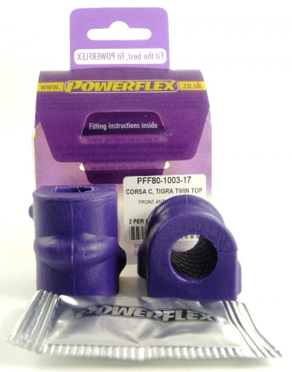 Powerflex Front Anti Roll Bar Bush 17mm PFF80-1003-17 - Autobox