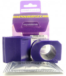 Powerflex Front Anti Roll Bar Inner Bush 25mm PFF60-202-25 - Autobox