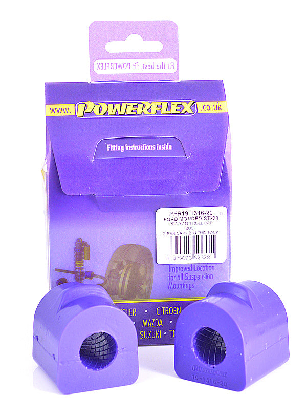 Powerflex Rear Anti Roll Bar Bush PFR19-1316-20 - Autobox