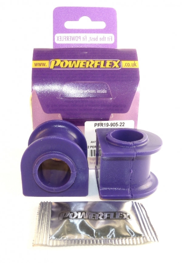 Powerflex Rear Anti Roll Bar Bush 22mm PFR19-905-22 - Autobox