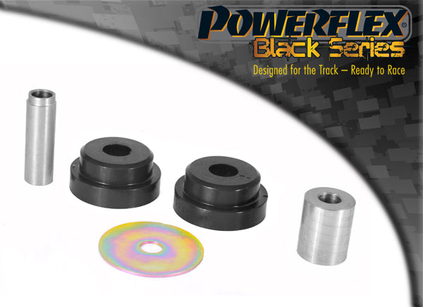 Powerflex Lower Engine Mount Small Bush 25mm Oval Bracket PFF19-2004BLK - Autobox