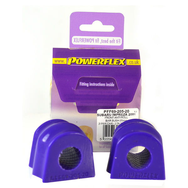 Powerflex Front Anti Roll Bar Bush 20mm PFF69-205-20 - Autobox
