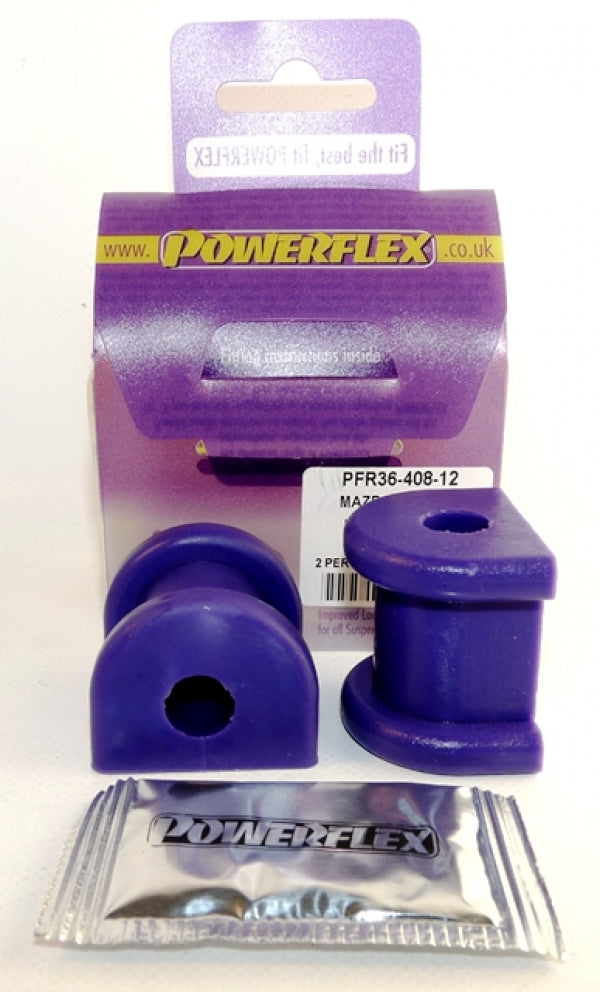 Powerflex Rear Anti Roll Bar Bush 12mm PFR36-408-12 - Autobox
