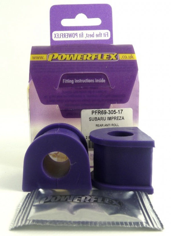 Powerflex Rear Anti Roll Bar To Chassis Bush 17mm PFR69-305-17 - Autobox