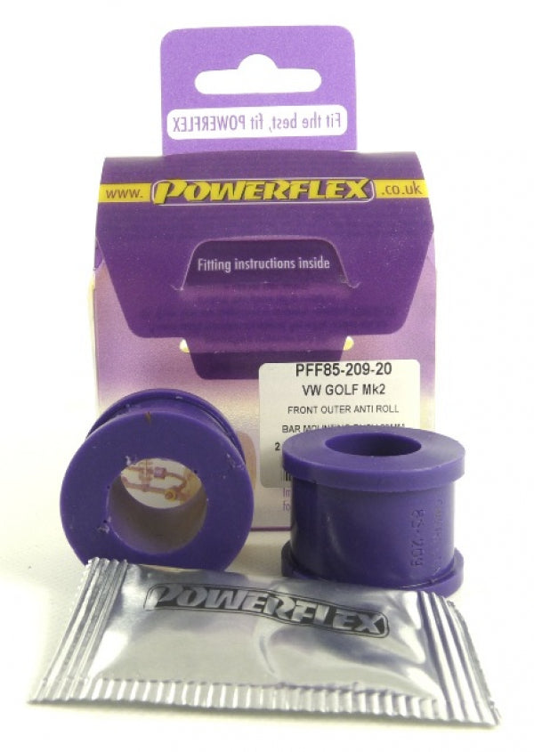 Powerflex Front Anti Roll Bar Eye Bolt Bush 20mm PFF85-209-20 - Autobox