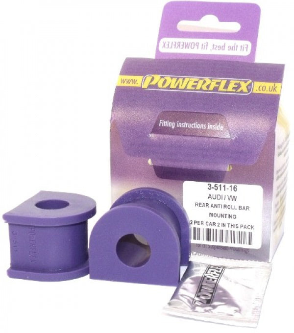 Powerflex Rear Anti Roll Bar Mount 16mm PFR3-511-16 - Autobox
