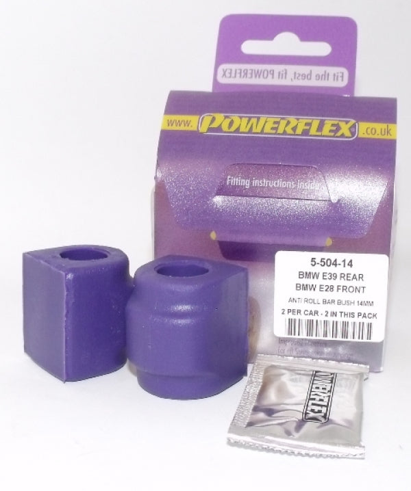 Powerflex Rear Anti Roll Bar Mounting Bush 14mm PFR5-504-14 - Autobox