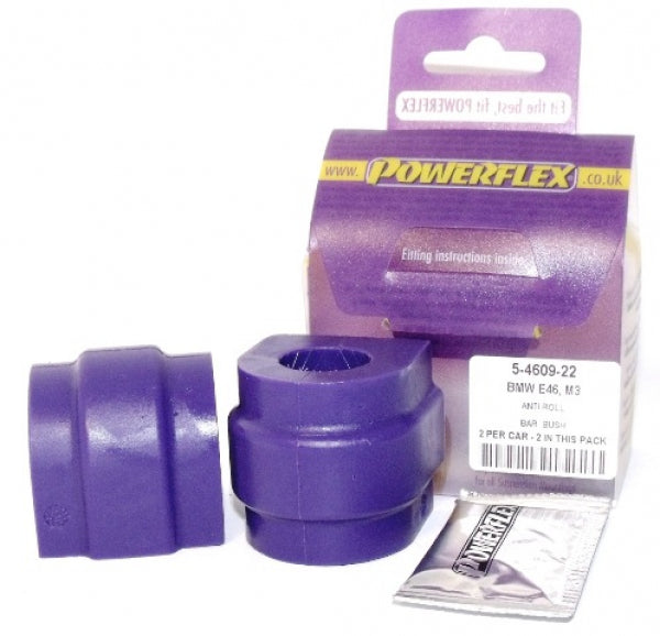 Powerflex Rear Anti Roll Bar Bush 22mm PFR5-4609-22 - Autobox