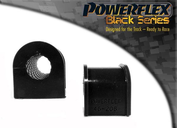 Powerflex Rear Anti Roll Bar Bush 18mm PFR46-206-18BLK - Autobox