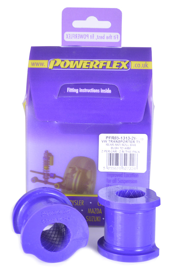 Powerflex Rear Anti Roll Bar Bush to Arm 24mm PFR85-1313-24 - Autobox