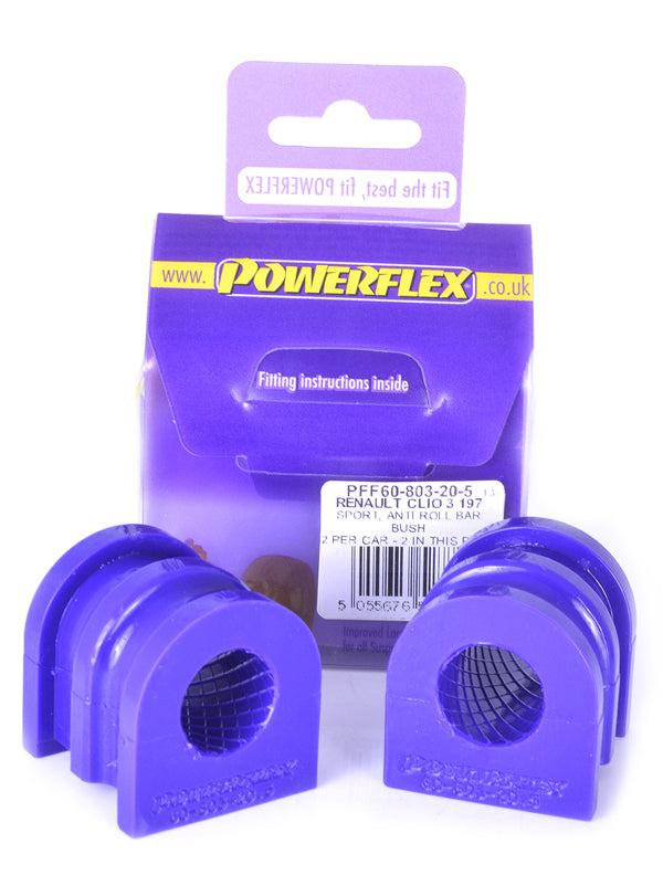 Powerflex Front Anti Roll Bar Bush 20.5mm PFF60-803-20.5 - Autobox
