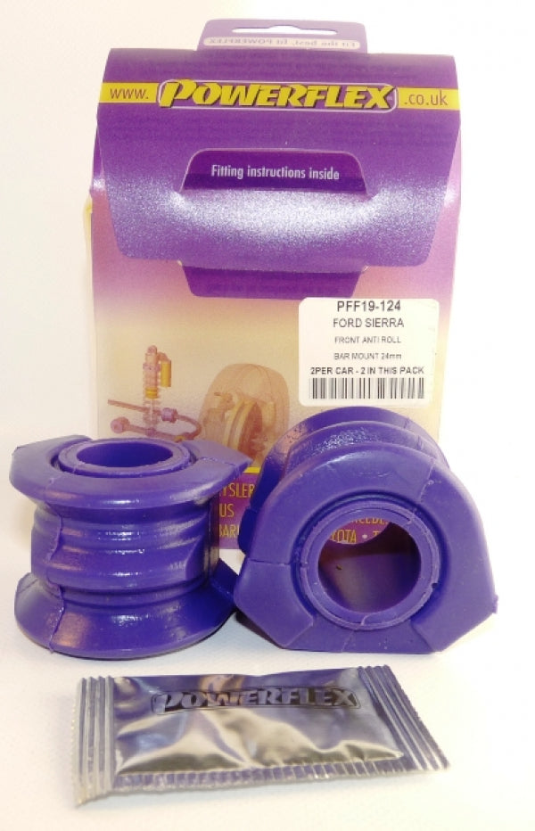 Powerflex Front Anti Roll Bar Mounting Bush 24mm PFF19-124 - Autobox