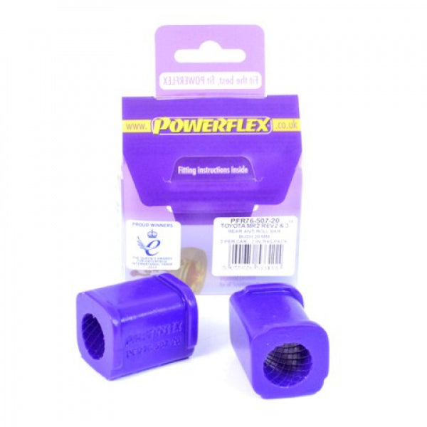 Powerflex Rear Anti Roll Bar Bush 20mm PFR76-507-20 - Autobox