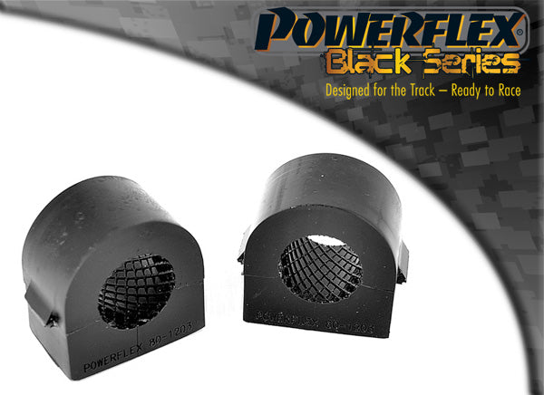 Powerflex Front Anti Roll Bar Mounting Bush 25mm (2 Piece) PFF80-1203-25BLK - Autobox