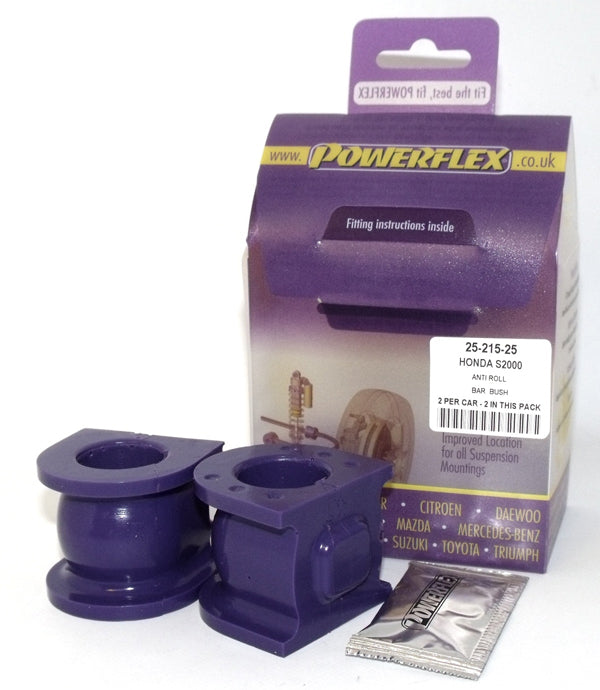 Powerflex Rear Anti Roll Bar Bush 25.4mm PFR25-215 - Autobox