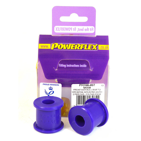 Powerflex Front Anti Roll Bar To Wishbone Mounting Bush PFF66-407 - Autobox