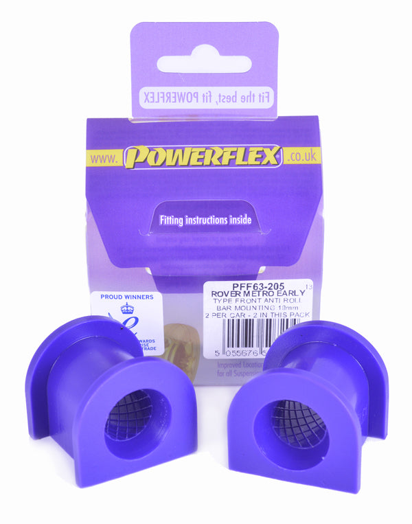 Powerflex Front Anti Roll Bar Bush 19mm PFF63-205 - Autobox
