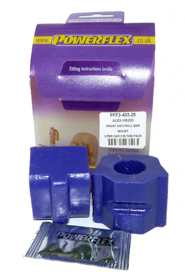 Powerflex Front Anti Roll Bar To Chassis 25mm PFF3-403-25 - Autobox