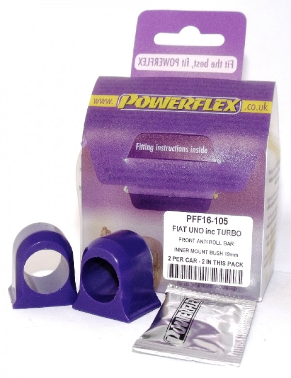 Powerflex Front Anti Roll Bar Inner Bush 19mm PFF16-105 - Autobox