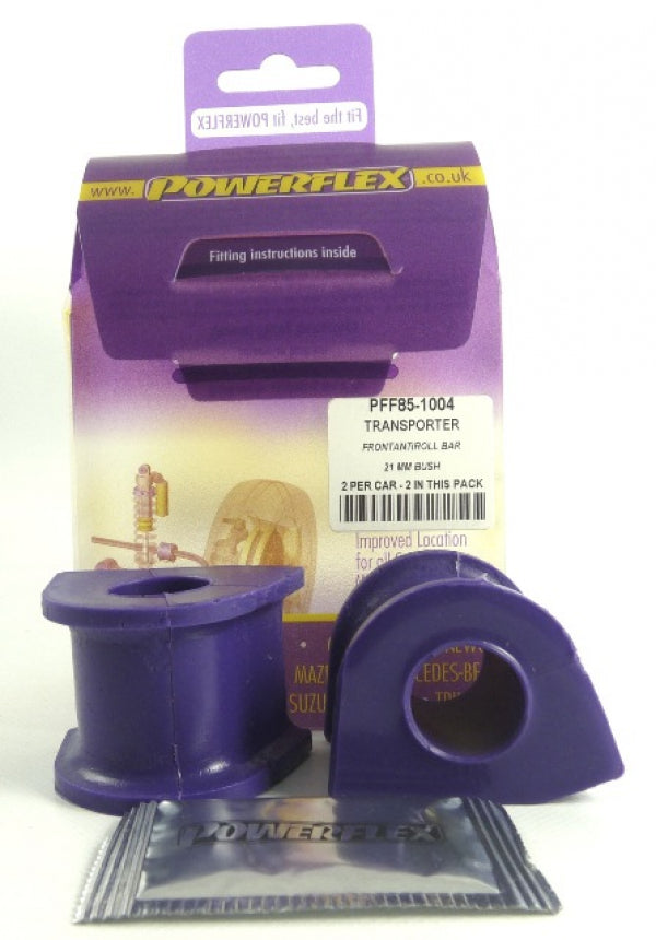 Powerflex Front Anti Roll Bar To Chassis Bush 21mm PFF85-1004 - Autobox
