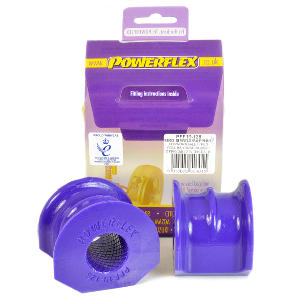 Powerflex Front Anti Roll Bar Mounting Bush 28mm PFF19-128 - Autobox