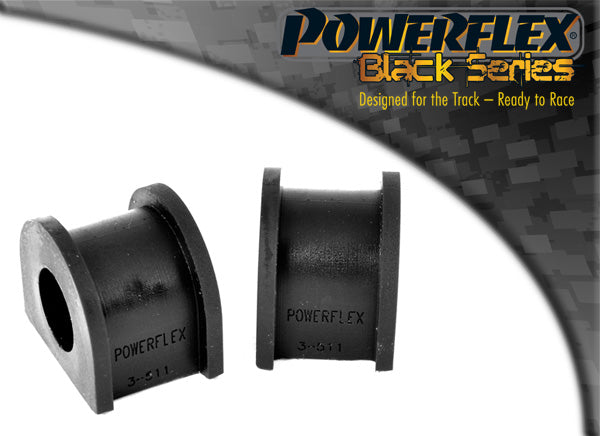 Powerflex Rear Anti Roll Bar Mounting 19mm PFR3-511-19BLK - Autobox