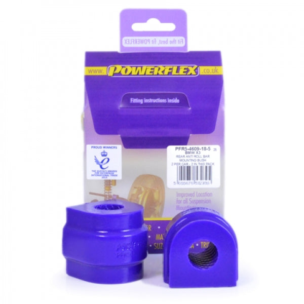 Powerflex Rear Anti Roll Bar Bush 18.5mm PFR5-4609-18.5 - Autobox