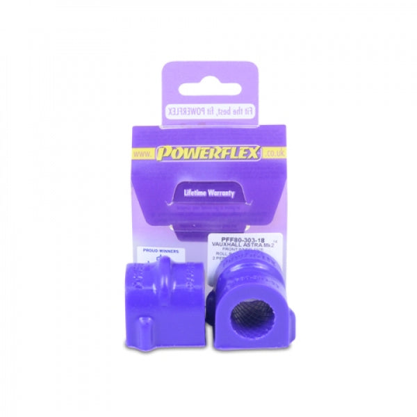 Powerflex Front Anti Roll Bar Mounting Bush 18mm PFF80-303-18 - Autobox