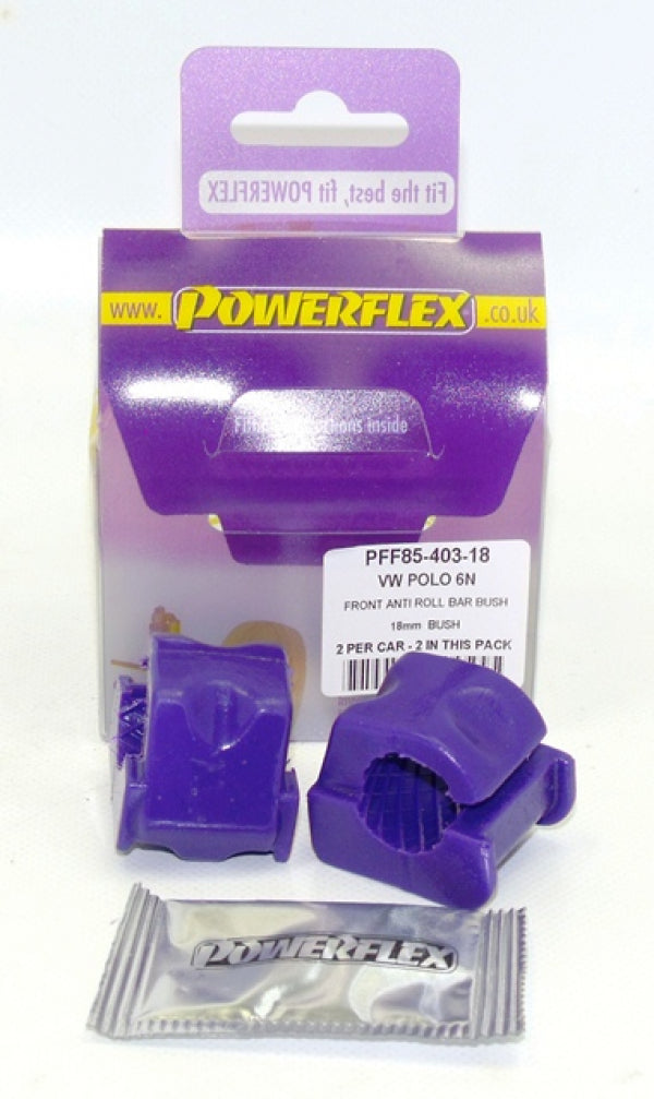 Powerflex Front Anti Roll Bar Bush 18mm PFF85-403-18 - Autobox